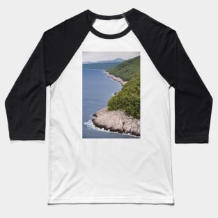 Bacva coast (Korcula) Baseball T-Shirt